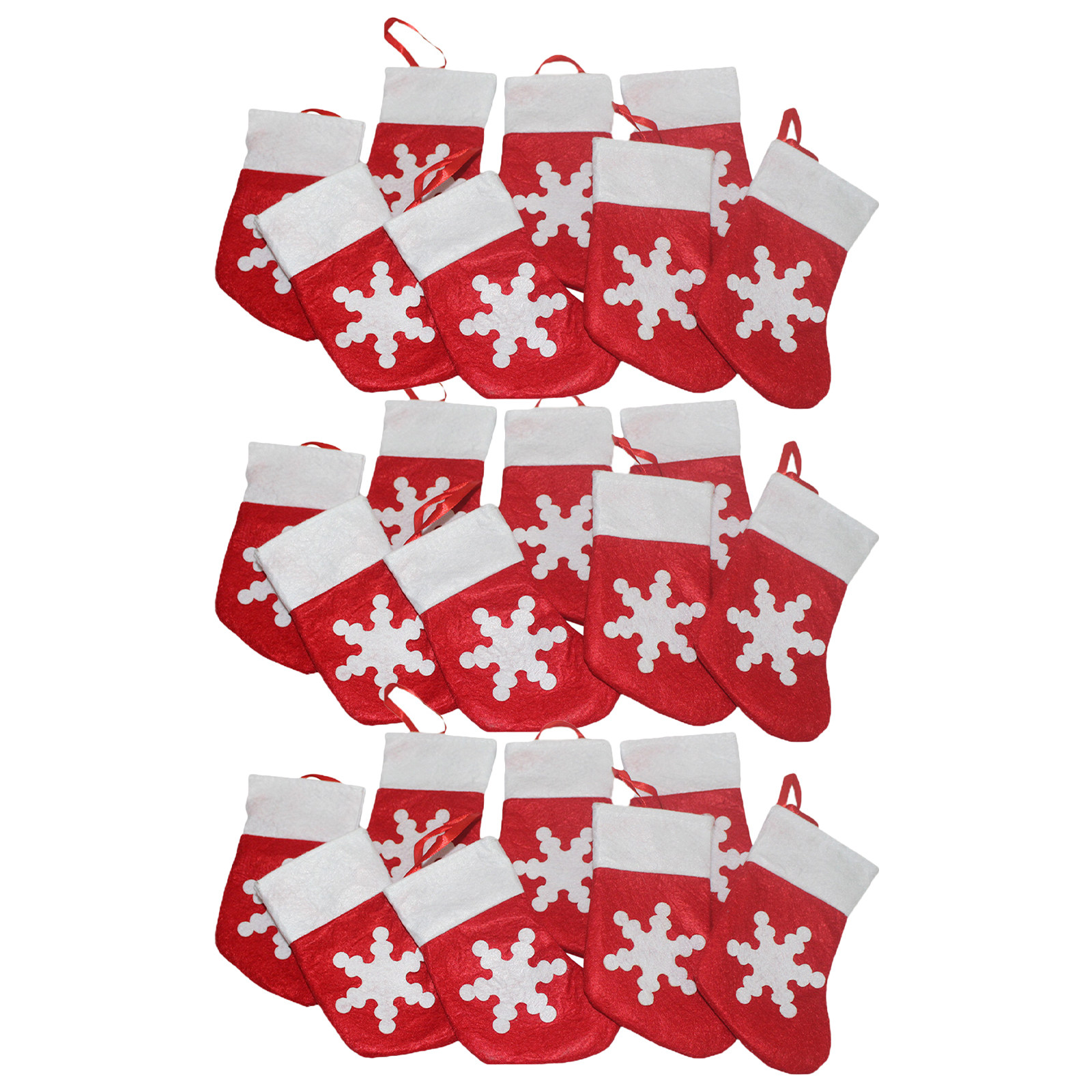 Christmas Stocking Hanging - 24Pcs Small Christmas Stockings Mini Felt
