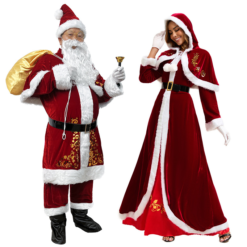 Elf Costume Christmas - Christmas Santa Costume Long Sleeve Dress