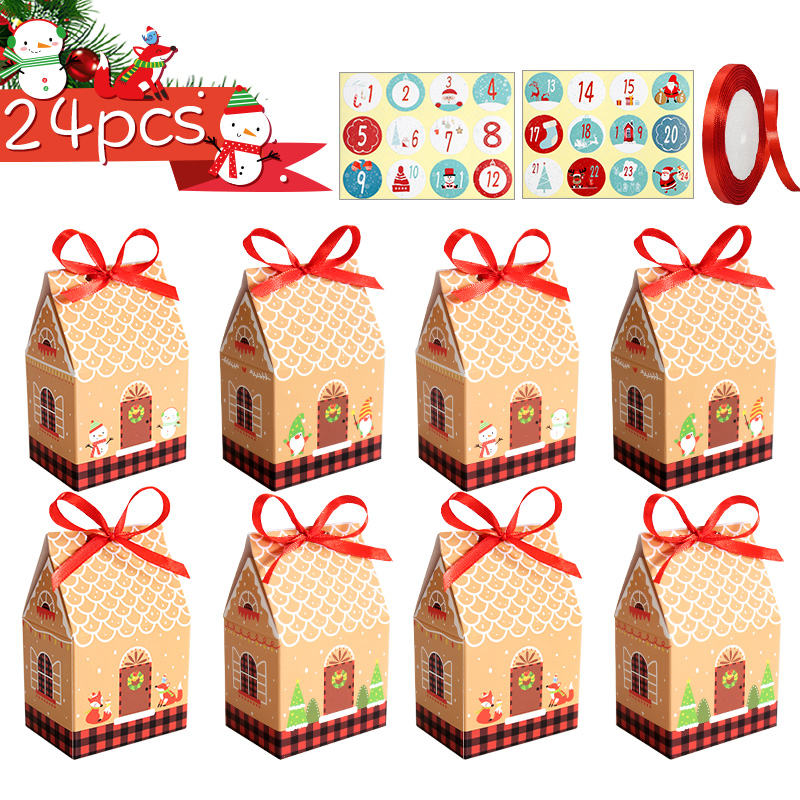 24Sets Christmas Advent Calend - Advent Calendar Gift 评论和价格