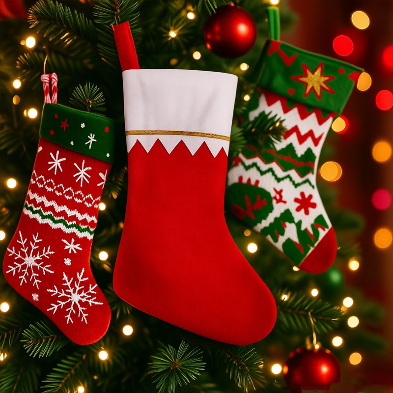 Holiday Christmas Stocking Fir - Christmas Stocking Hanging 评论和价格