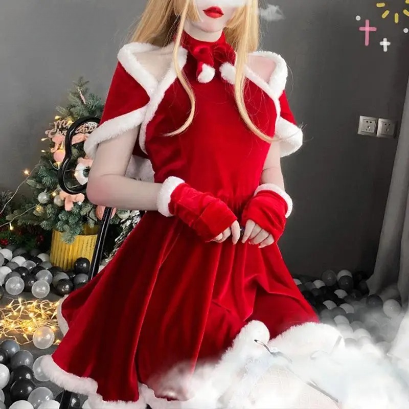 Christmas Cosplay Costume Dres - Elf Costume Christmas 评论和价格