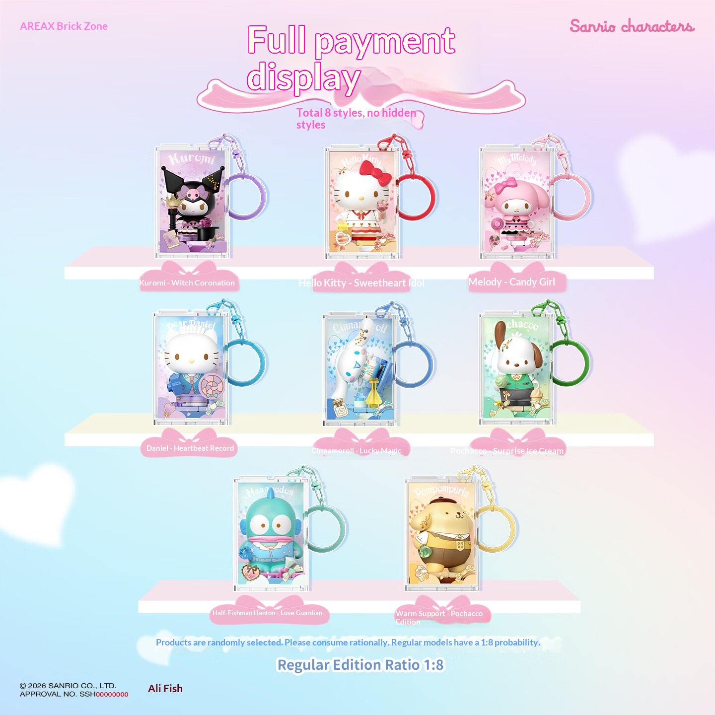 Areax Sanrio Characters Buildi - Lego Set Technic 评论和价格