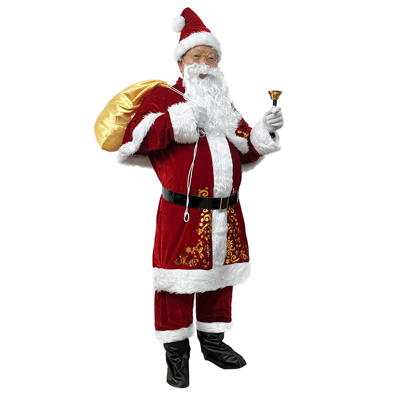 Christmas Santa Costume Long S - Elf Costume Christmas 评论和价格