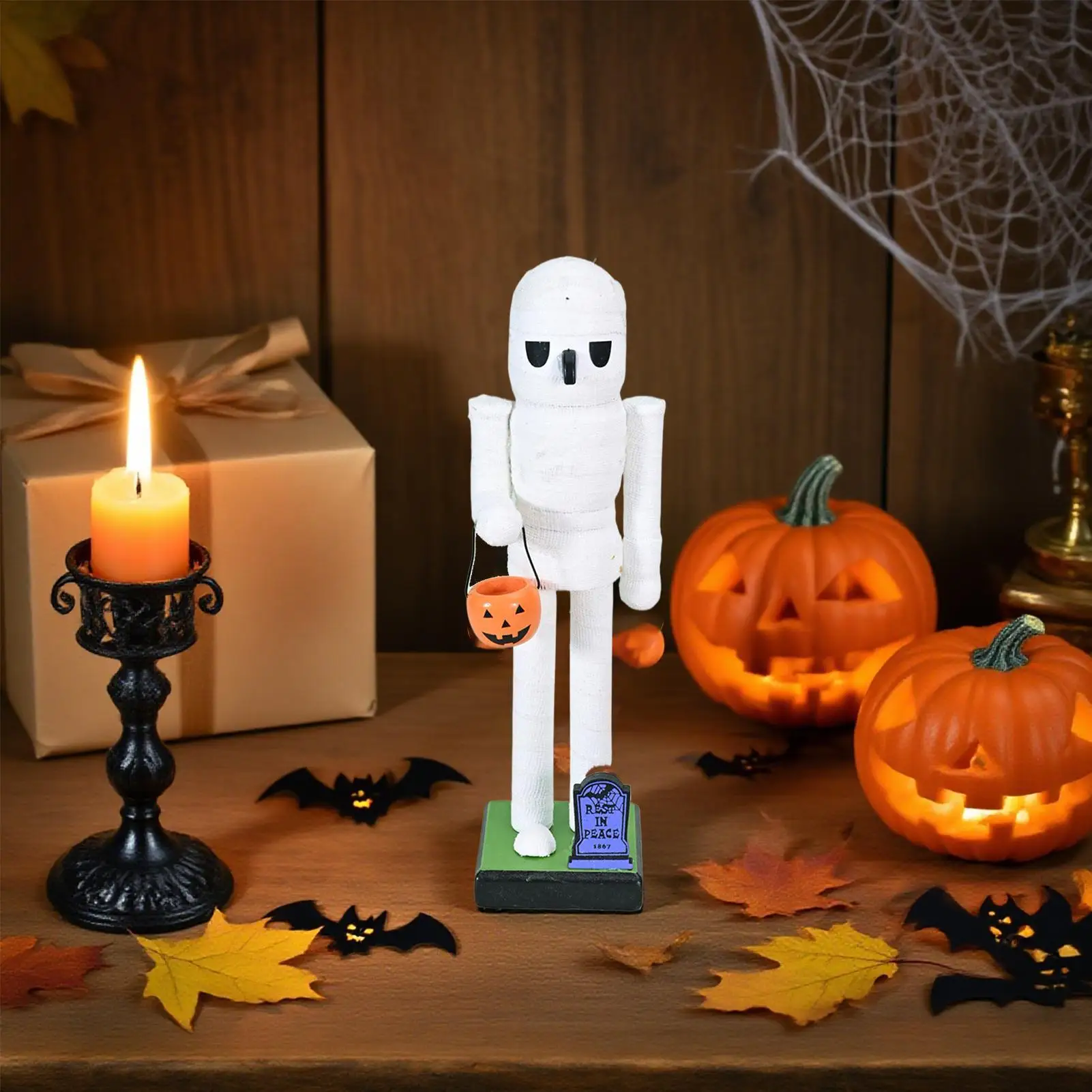 Skeleton Halloween Nutcracker  - Nutcracker Figurine 评论和价格