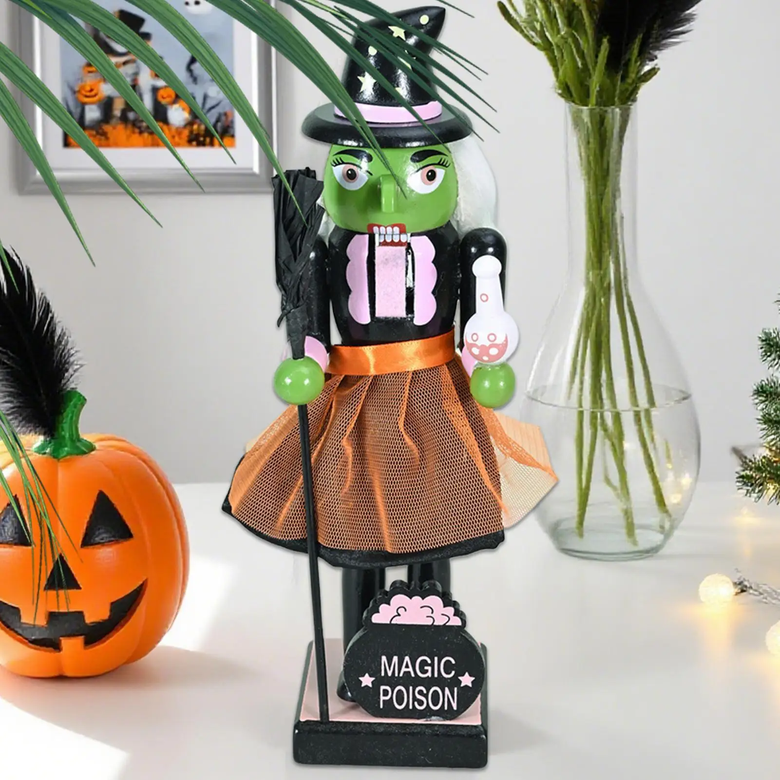 Skeleton Halloween Nutcracker  - Nutcracker Figurine 评论和价格