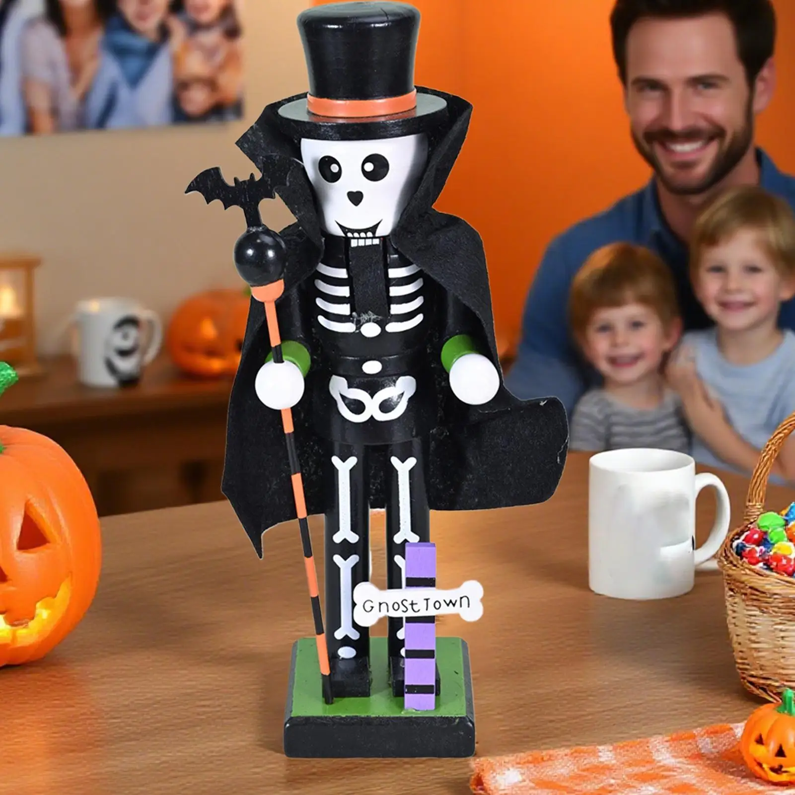 Skeleton Halloween Nutcracker  - Nutcracker Figurine 评论和价格